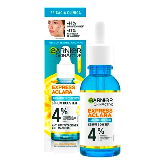 Garnier Other - Garnier SkinActive Express Aclara 4% – Brightening and Clarifying Serum